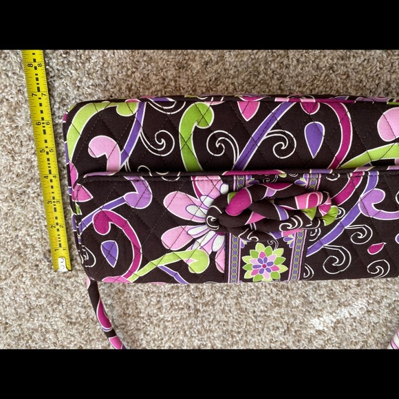 Vera Bradley structured shoulder bag - Picture 5 of 9